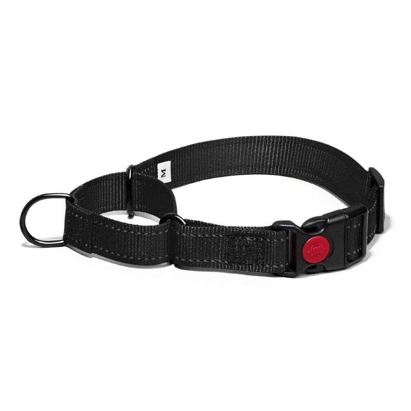 Bonnieharness Dog Collar With D-Ring And Safety Locking Buckle