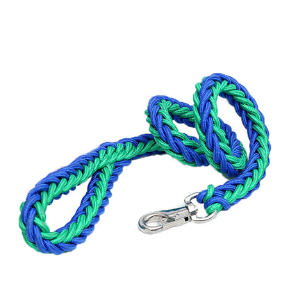 Bonnieharness Manual Soft Braided Nylon Leash For Medium/Large Dogs