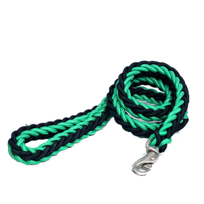 Bonnieharness Manual Soft Braided Nylon Leash For Medium/Large Dogs