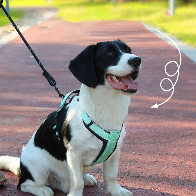 Bonnieharness No Pull Dog Harness, Reflective Comfortable Vest Harness