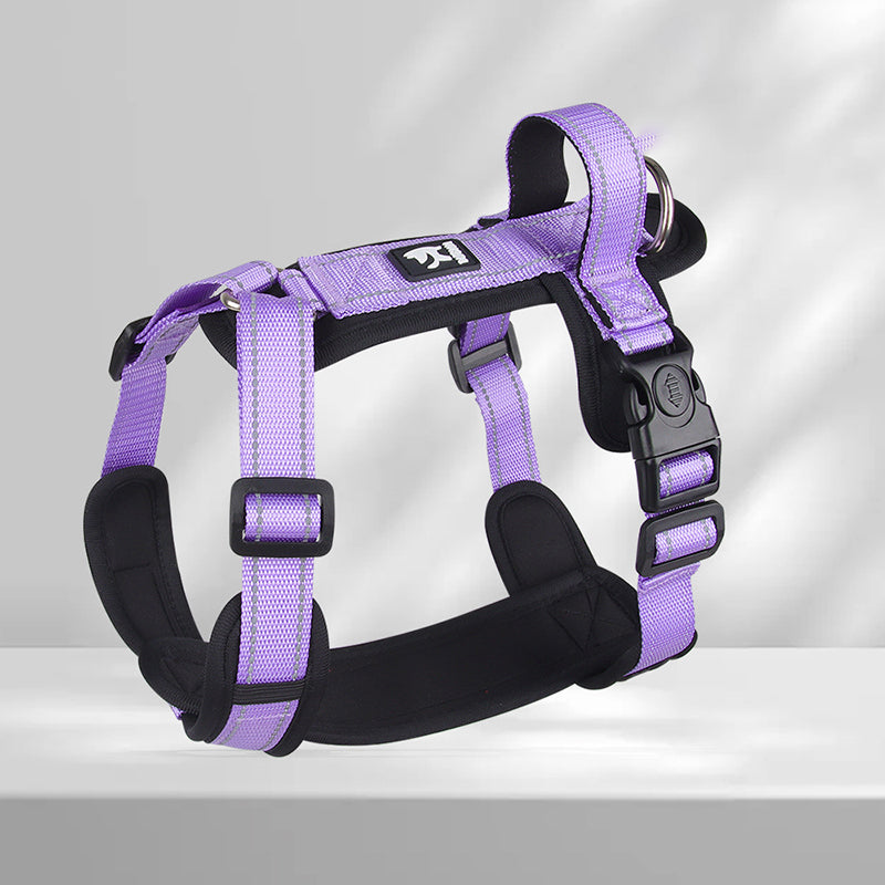 Bonnieharness No Pull Dog Harness, Reflective Comfortable Vest Harness