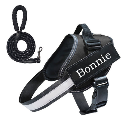 Bonnieharness Custom Dog Harness And Leash Set