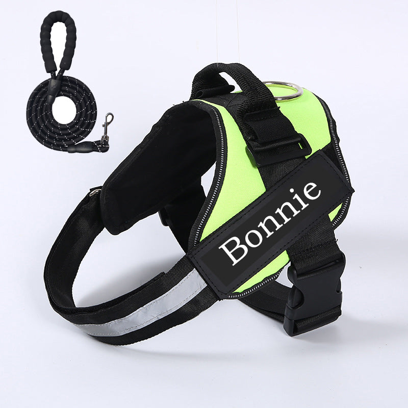 Bonnieharness Custom Dog Harness And Leash Set