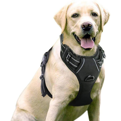 Bonnieharness No Pull Service Vest Dog Harness For  Medium/Large Dog