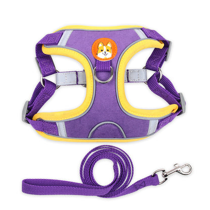 Bonnieharness No Pull Adjustable Vest Dog Harness For Small Medium Dogs