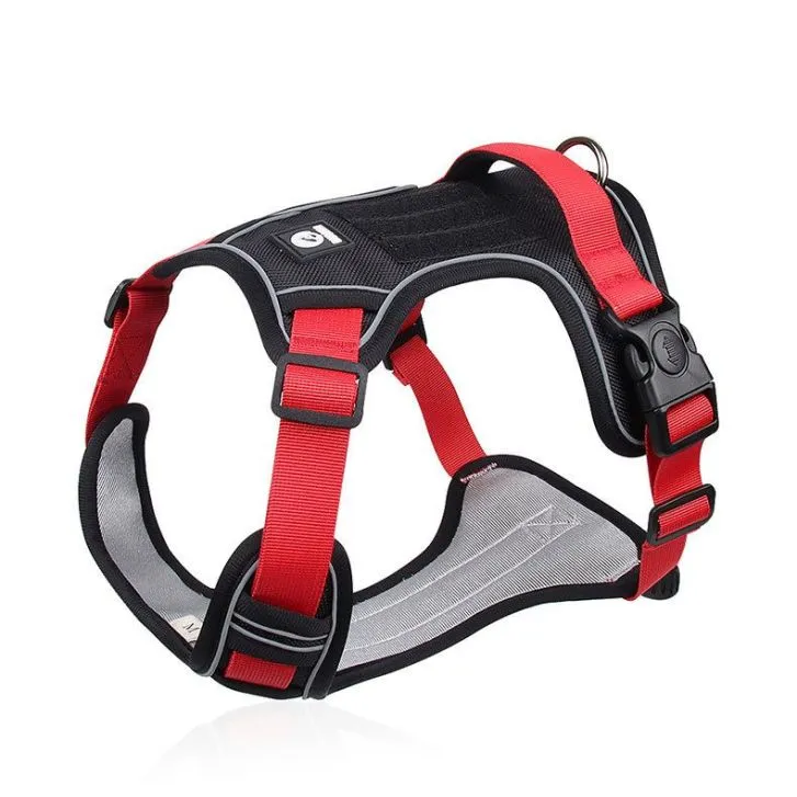 Bonnieharness Adjustable Explosion Proof Service Vest Dog Harness